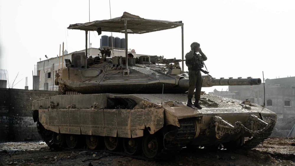 Israeli forces during operational activity in the Gaza Strip, July 2024. Credit: IDF.
