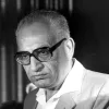 Mordechai Ben-Porat. Photo by Gil Hadani/Dan Hadani Collection, The Pritzker Family National Photography Collection, The National Library of Israel.