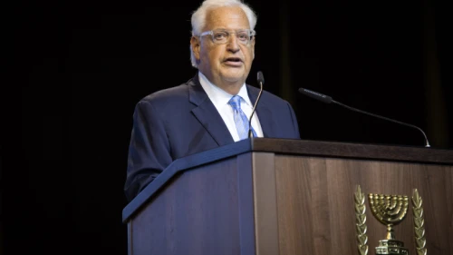 U.S. Ambassador to Israel David Friedman an event in Jerusalem on Oct. 14, 2018. Photo by Noam Revkin Fenton/Flash90.