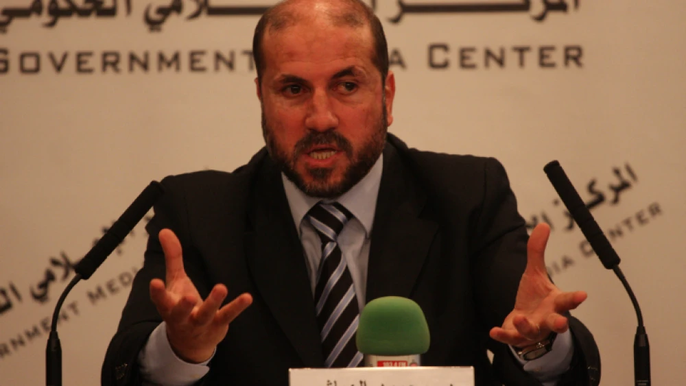 Mahmoud al-Habash, P.A. Minister of Religious Affairs, during a news conference in Ramallah, on Aug. 15, 2010. Photo by Issam Rinawi/Flash90.