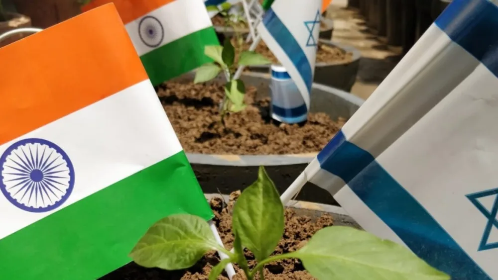 Relations between India and Israel have flourished for 30 years. Credit: Israeli Embassy in India.