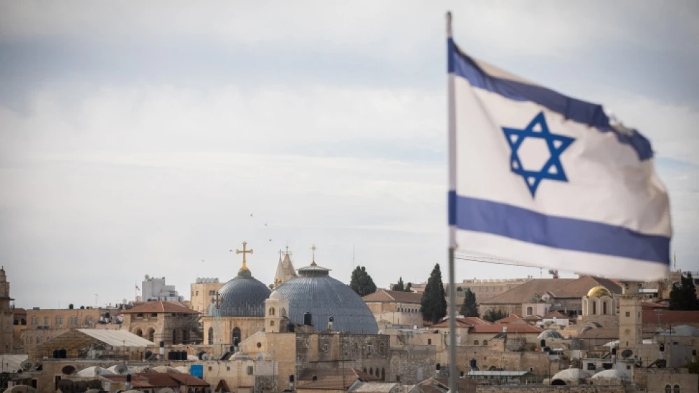 A view of the Old City of Jerusalem as it seen from a rooftop on Dec. 2, 2018. Photo by Yonatan Sindel/Flash90.
