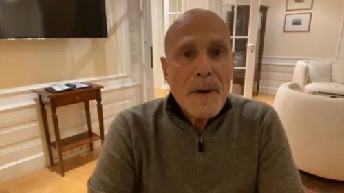 Ex-U.S. hostage in Iran Barry Rosen discusses his hunger strike in Vienna, Jan. 19, 2022. Source: Screenshot.