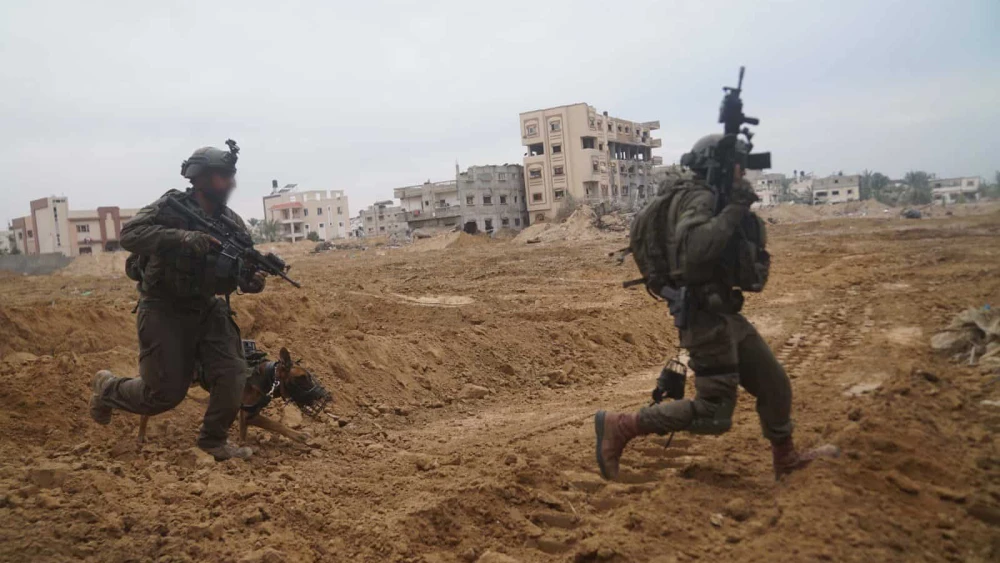 Israeli forces during Gaza ground operations, Jan. 9, 2024. Credit: IDF.