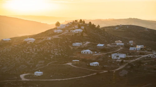 The Givat Tkuma neighborhood near the Israeli community of Yitzhar in Samaria, Jan. 27, 2020. Photo by Sraya Diamant/Flash90.