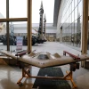 A new Shahed-161 drone is displayed during an exhibition showcasing missile and drone achievements in Tehran on November 12, 2025. Photo by Atta Kenare/AFP via Getty Images.