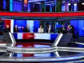Channel 14's newsroom. Photo: Studio Thomas Tomer Shalom.