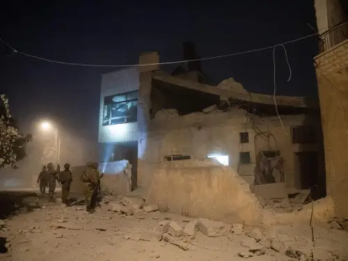 Israeli forces demolish the home of the terrorist behind the deadly Sept. 8 shooting at Jerusalem’s Ramot Junction, Sept. 27, 2025. Credit: IDF.
