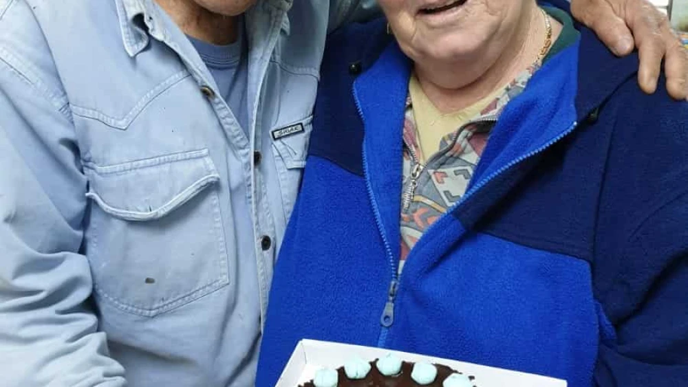 Shlomo Mansour and his wife Mazal. Photo courtesy of the Hostage and Missing Families Forum.