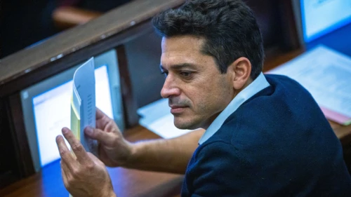 Israeli Diaspora Affairs Minister Likud MK Amichai Chikli at the Knesset in Jerusalem, Dec. 28, 2022. Photo by Olivier Fitoussi/Flash90.