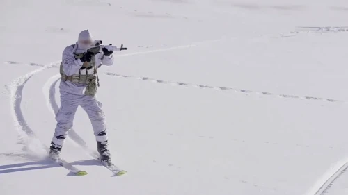 The Al-Harb Al-Silm Telegram account posted video footage of a Hezbollah elite Radwan Force training session, Feb. 16, 2023. Source: MEMRI.