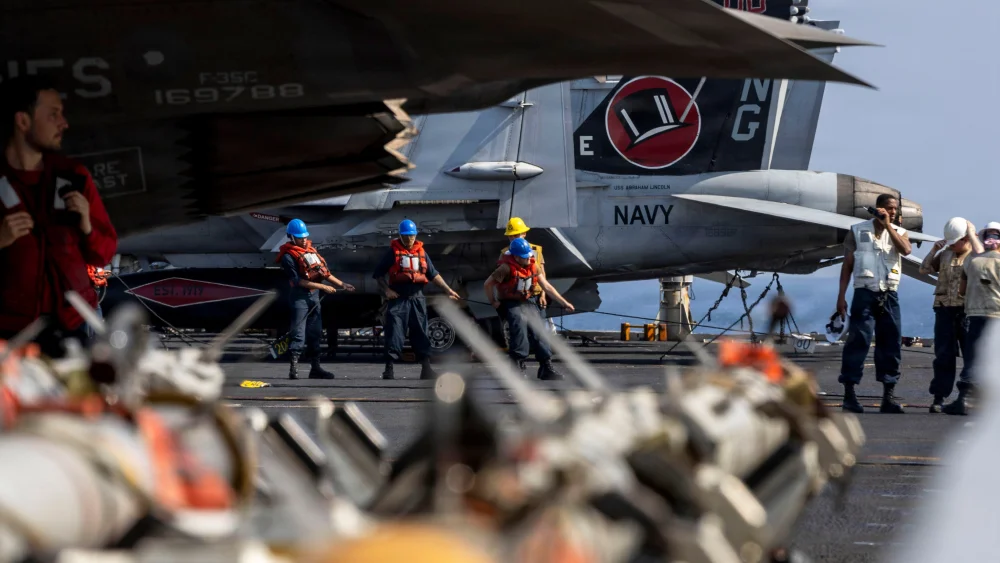USS Abraham Lincoln Epic Fury