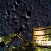 Selfie image as the spacecraft prepared for its lunar landing in April 2019. Credit: “Beresheet.”