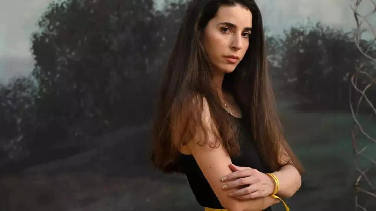 Sapir Cohen met Hamas leader Yahya Sinwar while in captivity. Photo by Efrat Eshel.