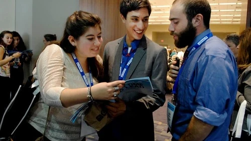 Click photo to download. Caption: Participants of the 2013 J Street national conference in Washington, DC. Credit: J Street Facebook page.