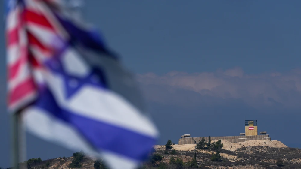 US Israel flag Lebanon