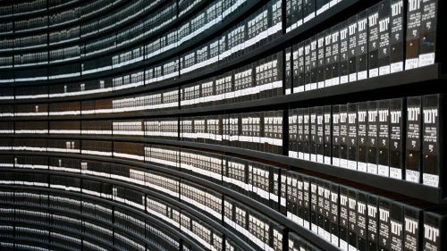 Vista del Salón de los Nombres en el interior del Museo de Historia del Holocausto del complejo de Yad Vashem, en Jerusalén, el 25 de febrero de 2007. Foto: Nati Shohat/Flash90