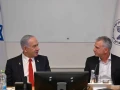 Israeli Prime Minister Benjamin Netanyahu with Mossad Director David Barnea at the spy agency's headquarters, July 2, 2025. Photo by Haim Zach/GPO.