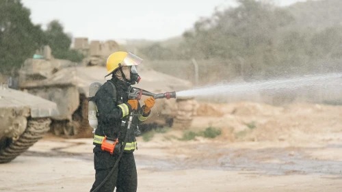A scene from the Israeli military's multi-front readiness exercise in northern Israel Nov. 24-25, 2025. Credit: IDF.