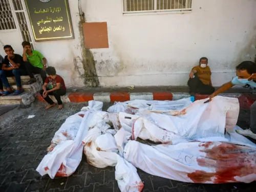 Al-Ahli Arab Hospital in Gaza City