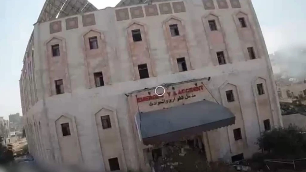 The Indonesian Hospital in Beit Lahia in northern Gaza, Dec. 25, 2023. Source: Screenshot/IDF Spokesperson.