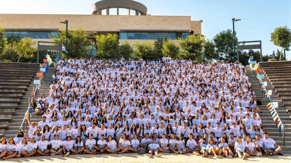 Diller Teen Fellows from the summer program in 2022. Credit: Courtesy of Diller Teen Fellows.