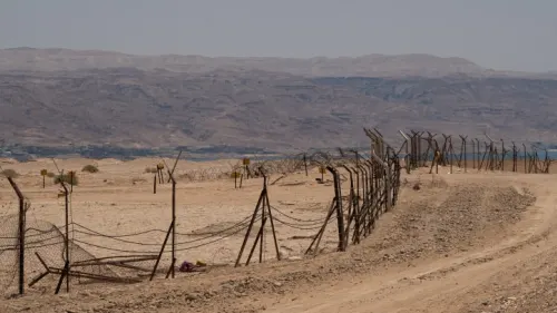 Old Border Fence, Jordan