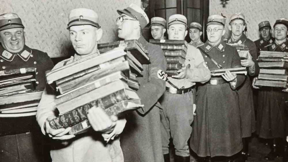 Yad Vashem: The World Holocaust Remembrance Center releases rare photos of Kristallnacht, the Nazi pogrom of 1938. Credit: Yad Vashem.