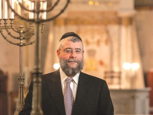 Chief Rabbi of Moscow Pinchas Goldschmidt, June 7, 2022. Credit: CER.