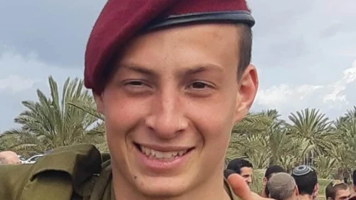 Sgt. Omer Ginzburg, 19, of the Paratroopers Brigade’s 101st Battalion, from Kiryat Tivon. Credit: IDF.