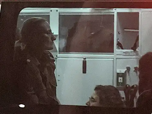 Israeli-Russian academic Elizabeth Tsurkov arrives at Sheba Medical Center in Ramat Gan after more than two years of captivity in Iraq, Sept. 10, 2025. Photo by Jonathan Shaul/Flash90.