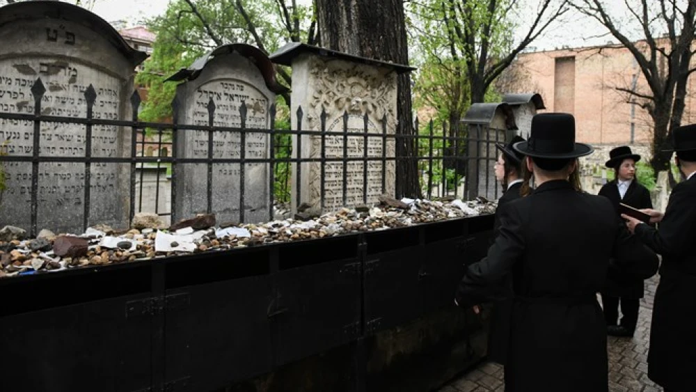 Jewish cemetery in Krakow, Poland. Photo by Yossi Zeliger/Flash90.