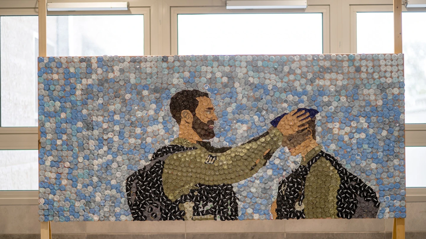 In Gush Etzion, Israeli students transform years of upheaval into art