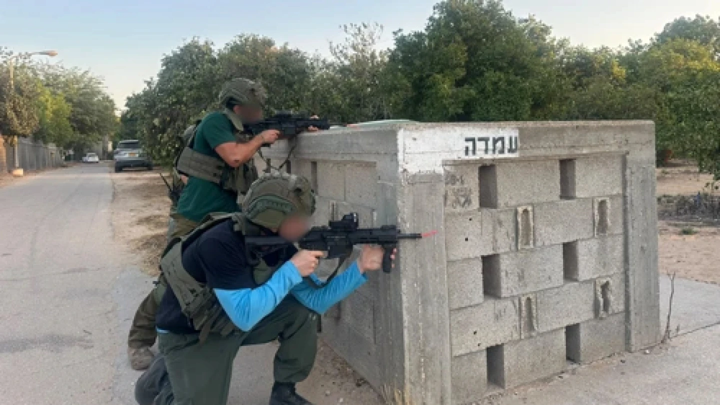 IDF training 67 Gaza-adjacent communities under new defense scheme