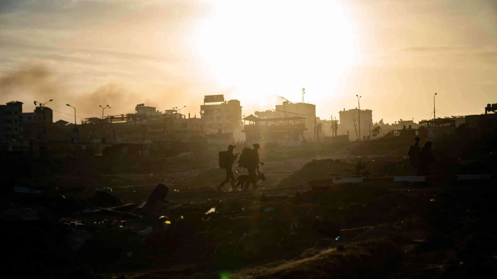 Israeli troops operating in the Hamas-ruled Gaza Strip, Nov. 15, 2023. Credit: IDF.