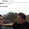 Jewish National Fund president Jeffrey E. Levine objects to the pictured New York Times op-ed, "The Two Israels." Credit: Screenshot from nytimes.com.