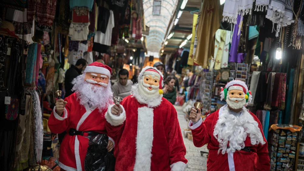Santa Claus, Jerusalem
