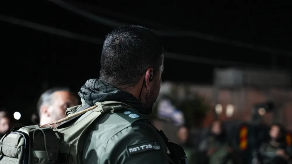 Judea and Samaria Border Police arrested activists involved in the Health Committees Committees (HWC), a designated terrorist organization, June 16, 2026. Credit: Israeli Police Spokesman.