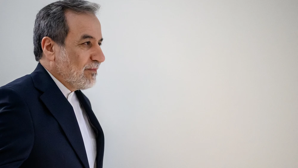 Iran's Foreign Minister Abbas Araghchi arrives for a bilateral meeting with Switzerland's counterpart at the Burgenstock luxury hotel complex overlooking Lake Lucerne, Switzerland, on June 21, 2026. Photo by Fabrice Coffrini / POOL / AFP via Getty Images.