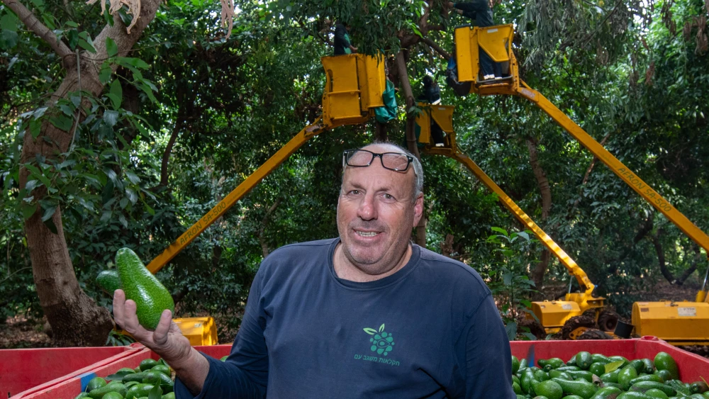 File photo of Ofer “Poshko” Moskovitz, 60, an avocado farmer from Kibbutz Misgav Am, who was mistakenly killed by IDF artillery fire during operations near the Lebanon border, March 22, 2026. Photo by Ayal Margolin/FLASH90.