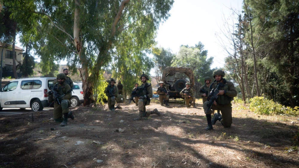 Israel soldiers taking part in the “Lightning Storm” exercise to prepare for a possible battle with Hezbollah. Credit: IDF Spokesperson's Unit.