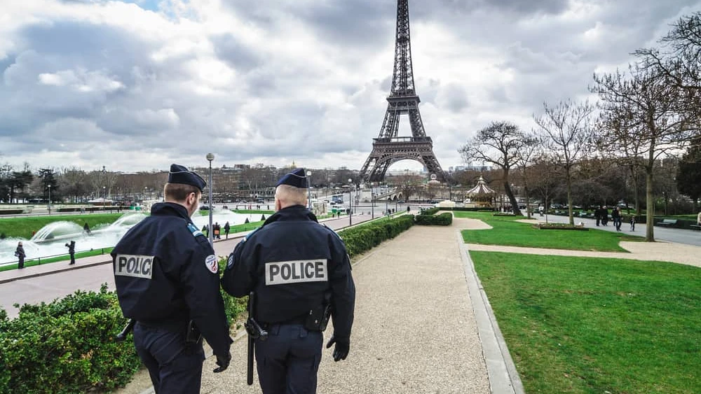 French police officers. Photo by BlackMac/Shutterstock.