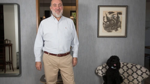 Israeli diplomat Ron Prosor at his home in Tzur Hadassah on Sept. 9, 2016. Photo by Nati Shohat/Flash90.