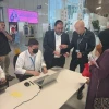 Israel Interior Minister Moshe Arbel at Ramon Airport near Eilat, April 1, 2025. Credit: Population and Immigration Authority.