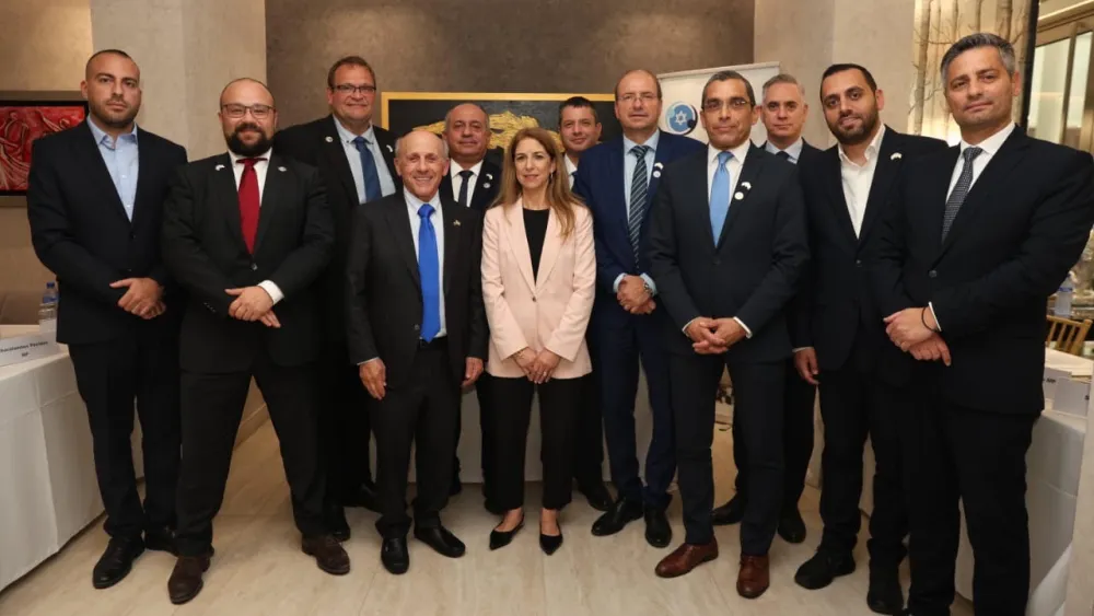 A new Israel caucus is established in the Cypriot parliament on Oct. 14, 2026. Credit: Israel Allies Foundation.