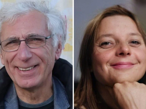 Cécile Kohler and Jacques Paris