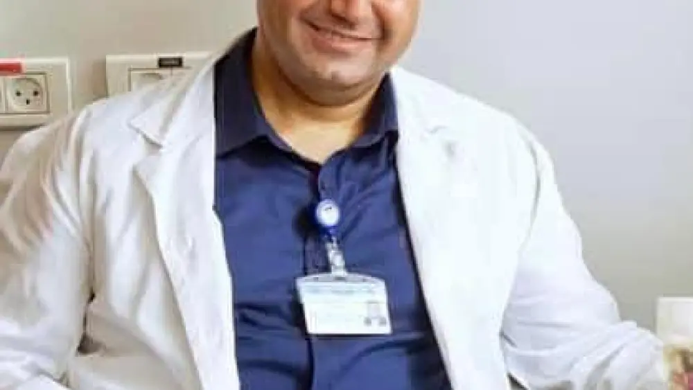 Dr. Nidal Muhanna. Photo courtesy of Tel Aviv Sourasky Medical Center.