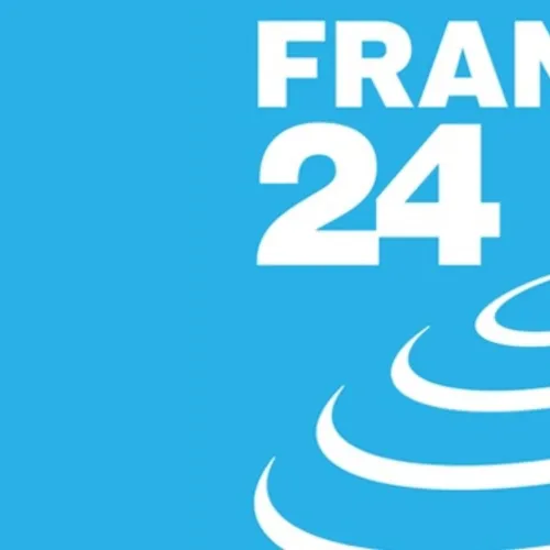 The France24 logo. Source: Screenshot.