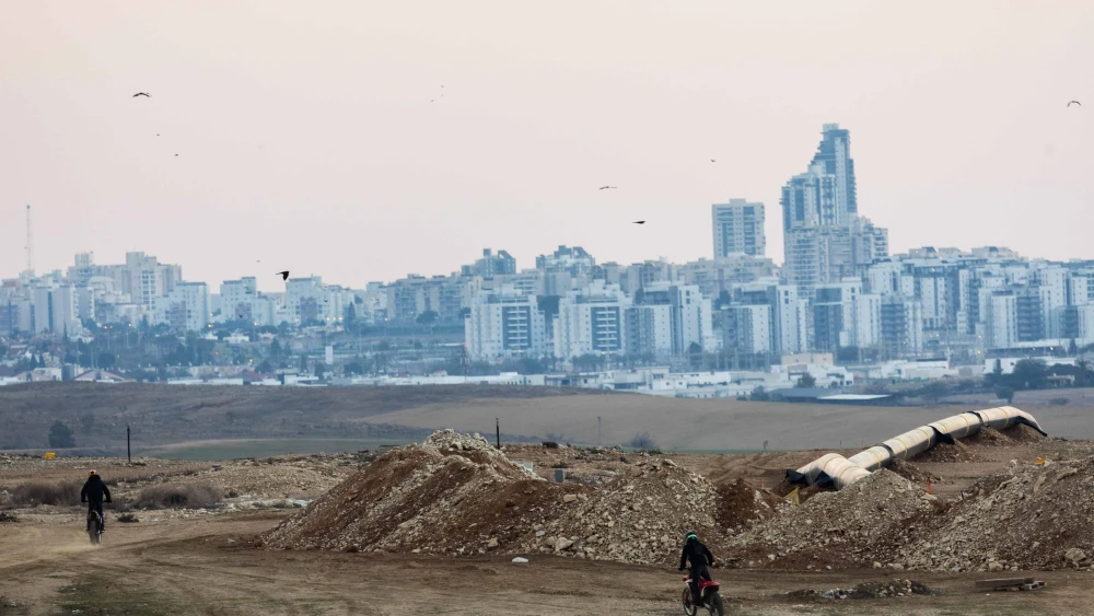 Beersheva, Jan. 22, 2022. Photo by Yonatan Sindel/Flash90.