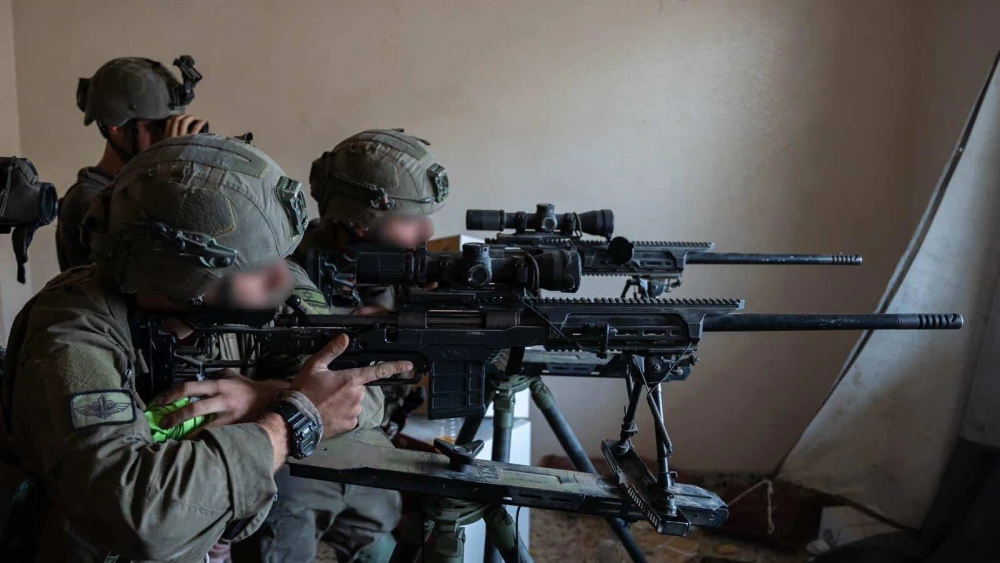 Israeli troops operating in the Hamas-ruled Gaza Strip, Dec. 11, 2023. Credit: IDF.